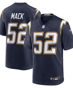 Khalil Mack Los Angeles Chargers Nike Alternate Super Chargers Game Player Jersey - Navy/Gold