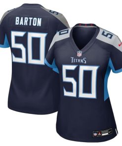 Cody Barton Tennessee Titans Nike Women's Team Game Jersey -  Navy