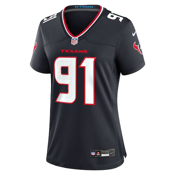 Casey Toohill Houston Texans Nike Women's Team Game Jersey - Navy - Image 3