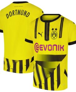 Borussia Dortmund Puma Youth 2024/25 Cup Replica Jersey - Yellow