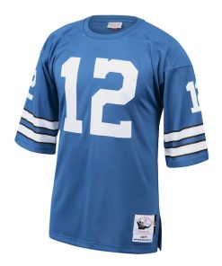 Alternative view of Roger Staubach Dallas Cowboys 1971 Authentic Throwback Retired Player Jersey - Royal