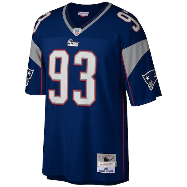 Richard Seymour New England Patriots Legacy Replica Jersey - Navy - Image 2