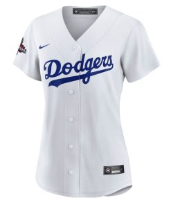 Alternative view of Tommy Edman Los Angeles Dodgers Nike Women's 2024 World Series Champions Home Replica Player Jersey - White