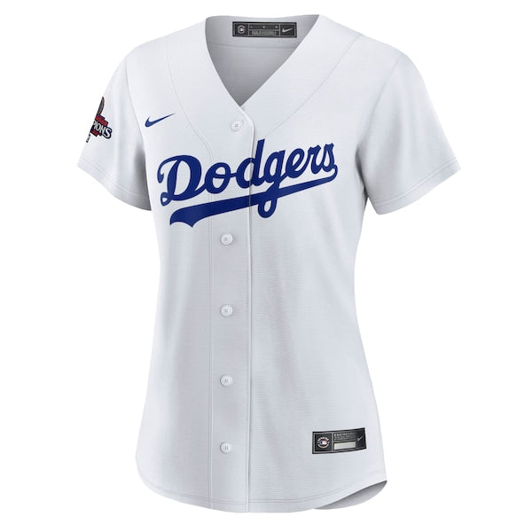 Tommy Edman Los Angeles Dodgers Nike Women's 2024 World Series Champions Home Replica Player Jersey - White - Image 2