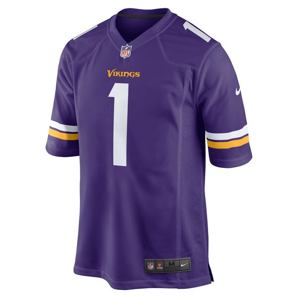 Number 1 Dad Minnesota Vikings Nike Game Jersey - Purple - Image 2