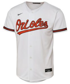 Alternative view of Baltimore Orioles Nike Youth Home Replica Jersey - White