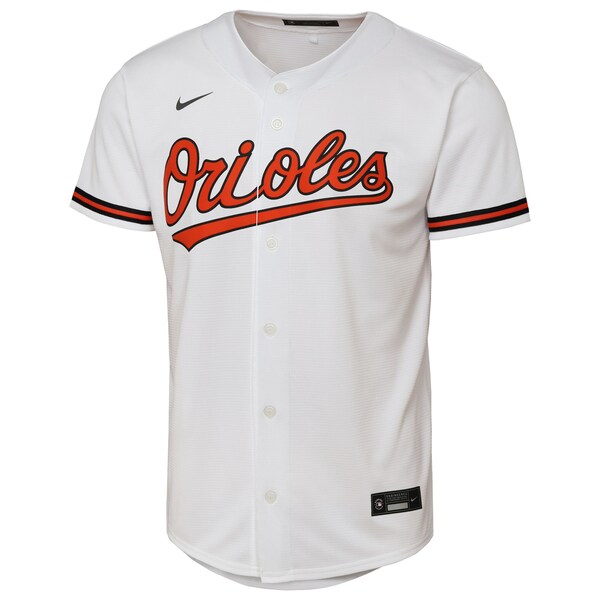 Baltimore Orioles Nike Youth Home Replica Jersey - White - Image 2