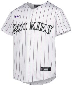 Alternative view of Kris Bryant Colorado Rockies Nike Youth Alternate Replica Player Jersey - White