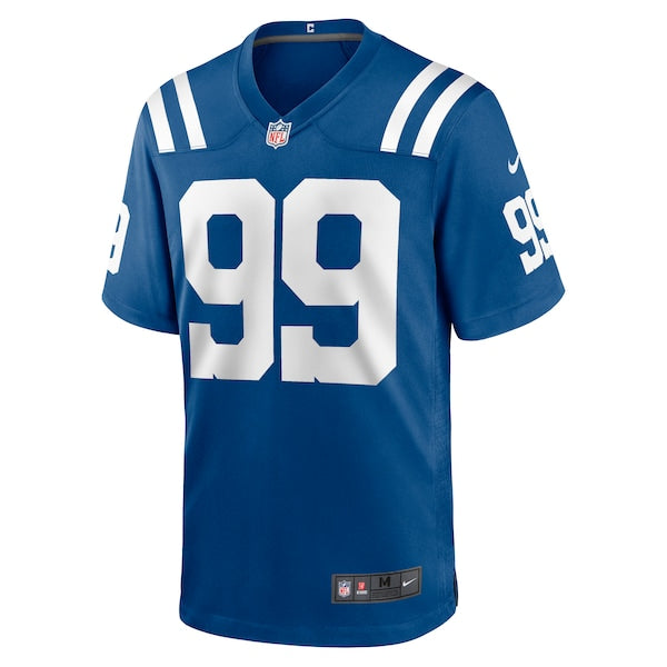 DeForest Buckner Indianapolis Colts Nike Game Jersey - Royal/Blue - Image 3