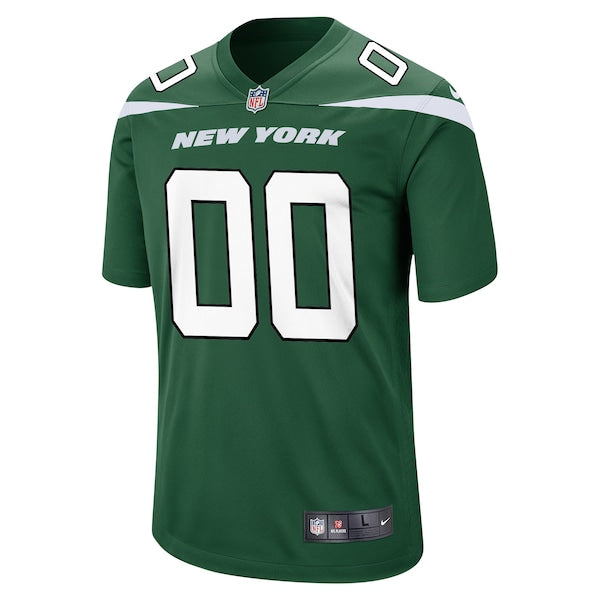 New York Jets Nike Game Custom Jersey - Gotham Green - Image 2