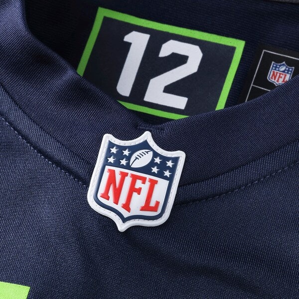 Laken Tomlinson Seattle Seahawks Nike Game Jersey - College Navy - Image 4