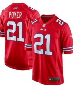 Jordan Poyer Buffalo Bills Nike Alternate Game Jersey - Red