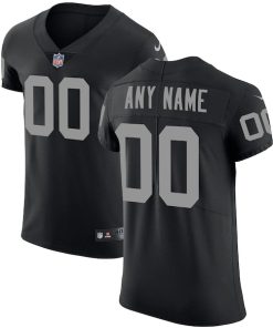 Las Vegas Raiders Nike Vapor Untouchable Custom Elite Jersey - Black