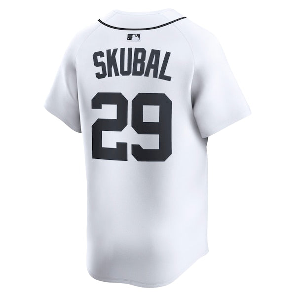 Tarik Skubal Detroit Tigers Nike Home Limited Player Jersey - White - Image 3