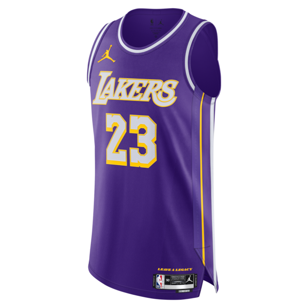 LeBron James Los Angeles Lakers Jordan Brand Unisex 2025/26 Authentic Jersey - Statement Edition - Purple - Image 3