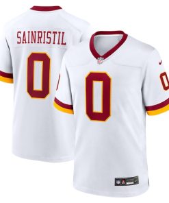 Mike Sainristil Washington Commanders Nike Game Super Bowl Era Jersey - White