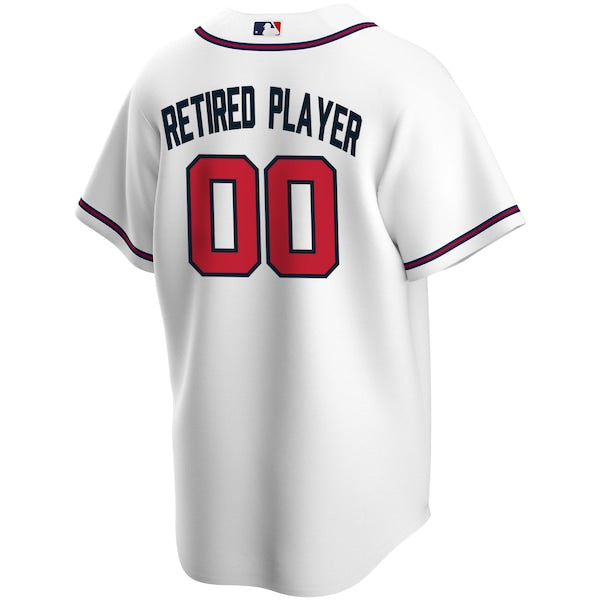 Atlanta Braves Nike Home Pick-A-Player Retired Roster Replica Jersey - White - Image 3