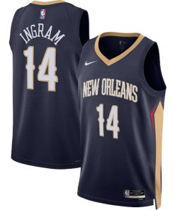 Brandon Ingram New Orleans Pelicans Nike Unisex Swingman Jersey - Icon Edition - Navy