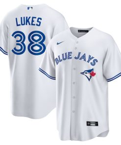 Nathan Lukes Toronto Blue Jays Nike Home Replica Jersey - White