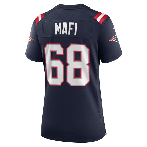 Atonio Mafi New England Patriots Nike Women's Team Game Jersey - Navy - Image 3