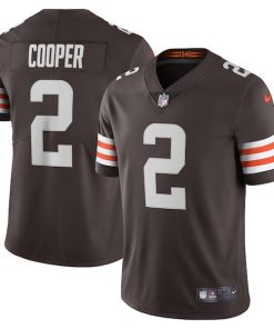 Amari Cooper Cleveland Browns Nike Men's Vapor Limited Jersey - Brown