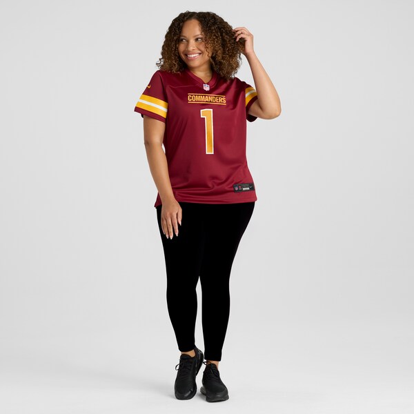 Noah Igbinoghene Washington Commanders Nike Women's Game Jersey - Burgundy - Image 7