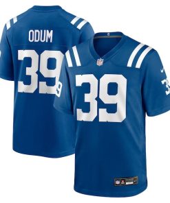 George Odum Indianapolis Colts Nike Team Game Jersey -  Royal