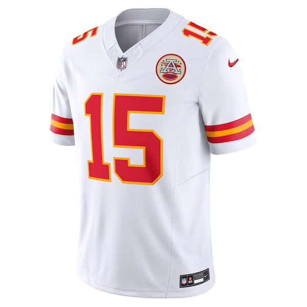 Patrick Mahomes Kansas City Chiefs Nike Vapor F.U.S.E. Limited Jersey - White/Red - Image 3