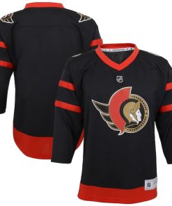 Ottawa Senators Youth Home Replica Blank Jersey - Black
