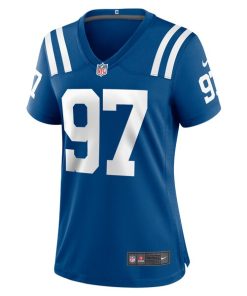 Alternative view of Laiatu Latu Indianapolis Colts Nike Women's Game Jersey -  Royal