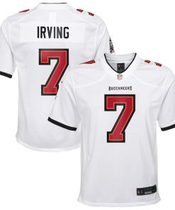 Bucky Irving Tampa Bay Buccaneers Nike Youth White Game Jersey - White