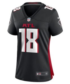 Alternative view of Mack Hollins Atlanta Falcons Nike Women's Game Player Jersey - Black
