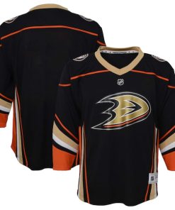 Anaheim Ducks Youth Home Replica Jersey - Black