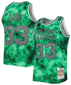 Larry Bird Boston Celtics 1985/86 Galaxy Swingman Jersey - Kelly Green