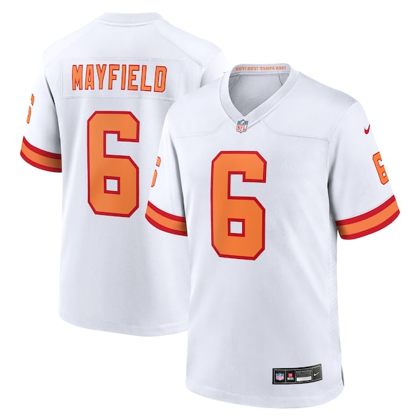 Baker Mayfield '76 Tampa Bay Buccaneers Nike Player Game Jersey - White/Red/Orange
