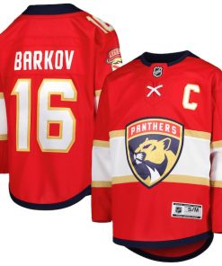 Aleksander Barkov Florida Panthers Youth Home Premier Player Jersey - Red