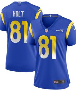 Torry Holt Los Angeles Rams Nike Women's Game Retired Player Jersey - Royal