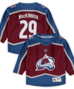 Nathan MacKinnon Colorado Avalanche Toddler Home Replica Player Jersey - Burgundy