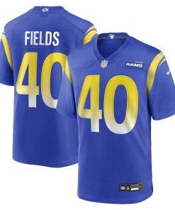 Tony Fields Los Angeles Rams Nike Team Game Jersey -  Royal