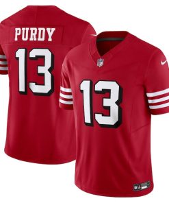 Brock Purdy San Francisco 49ers Nike Vapor F.U.S.E. Limited Jersey - Scarlet