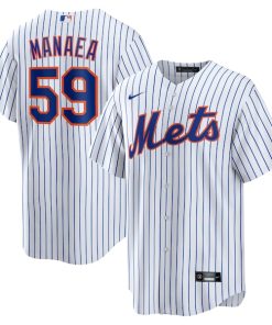 Sean Manaea New York Mets Nike Home Replica Jersey - White