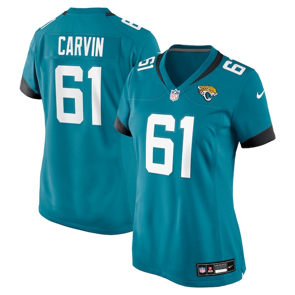 Jerome Carvin Jacksonville Jaguars Nike Women's Game Jersey - Teal