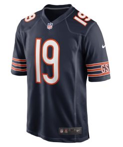 Alternative view of Equanimeous St. Brown Chicago Bears Nike Game Player Jersey - Navy