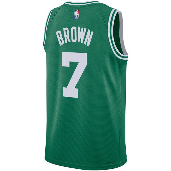 Jaylen Brown Boston Celtics Nike Youth Swingman Jersey - Icon Edition - Kelly Green - Image 3