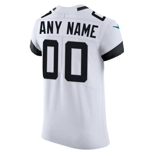 Jacksonville Jaguars Nike Vapor Untouchable Elite Custom Jersey - White - Image 3