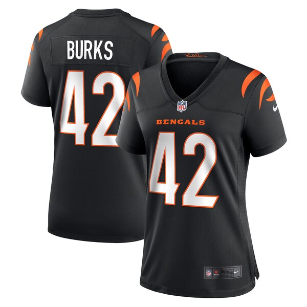 Oren Burks Cincinnati Bengals Nike Women's Team Game Jersey - Black