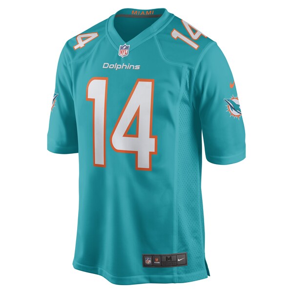 Trent Sherfield Miami Dolphins Nike Game Player Jersey - Aqua - Image 2