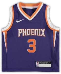 Alternative view of Chris Paul Phoenix Suns Nike Toddler Replica Jersey - Icon Edition - Purple