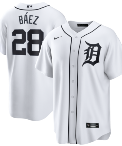 Javier B¨¢ez Detroit Tigers Nike Home Replica Jersey - White