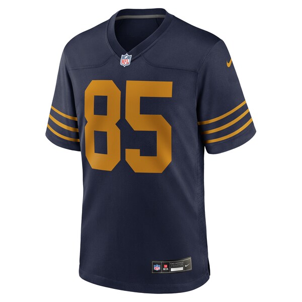 Tucker Kraft Green Bay Packers Nike Alternate Game Jersey - Navy/Green - Image 3